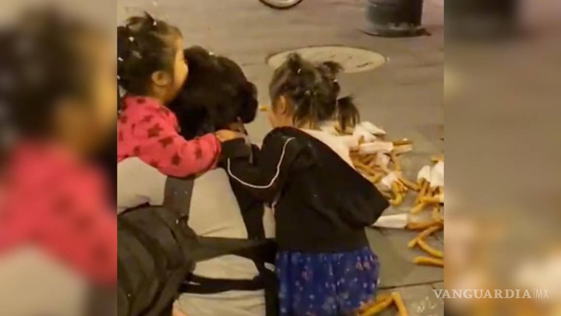 Policías de CDMX tiran canasta de churros a vendedora ambulante; video se viraliza