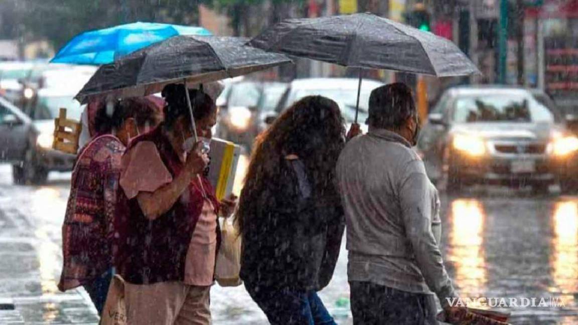 ¡Prepárese!... Frente frío se acerca a México; golpeará con lluvias y fuertes rachas de viento a estos estados