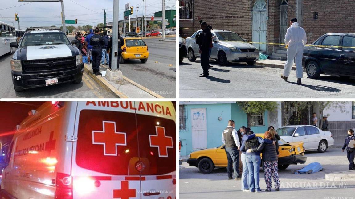 Saltillo: en 12 días hubo cinco muertes por infarto en vía pública; dos eran taxistas