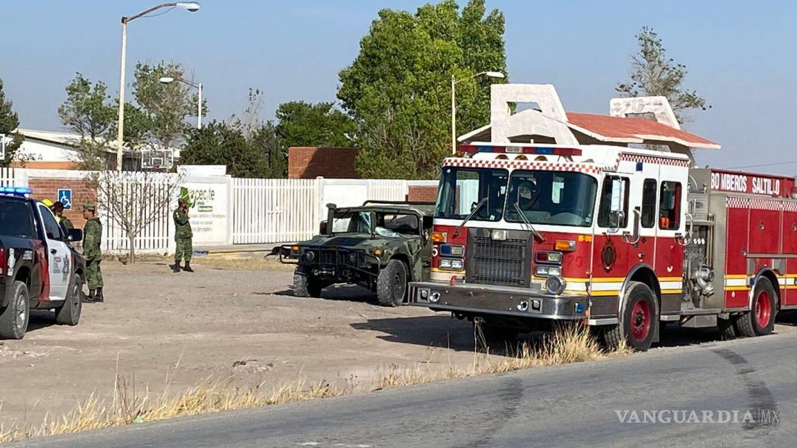Vuelca Humvee de la Sedena en la Saltillo-Derramadero, reportan 7 lesionados