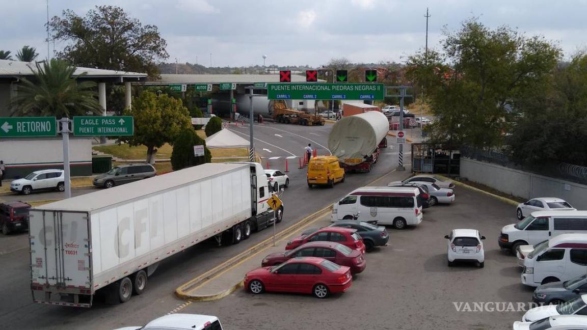 Se nota dinamismo en crecimiento de comercio exterior por aduana de Piedras Negras