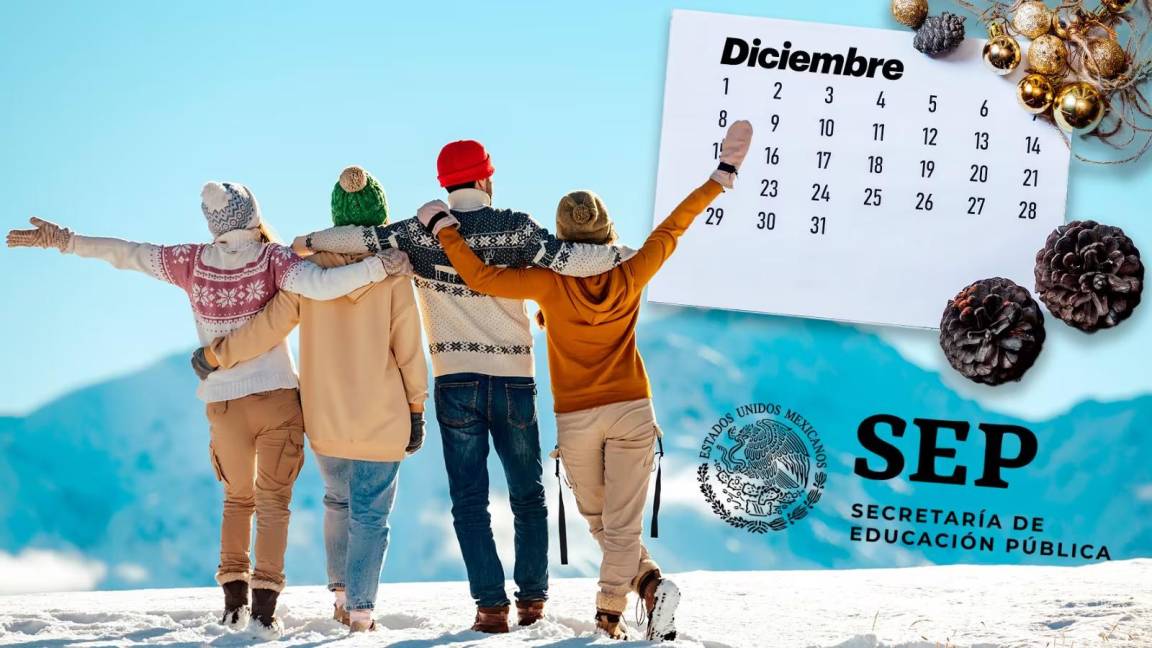 Vacaciones de Invierno de la SEP... ¿qué día terminan las clases según el calendario?