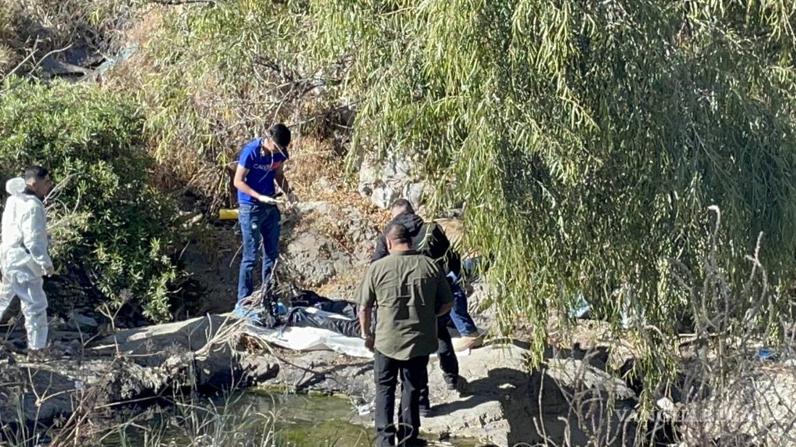 Hallan cuerpo en arroyo de la colonia González Cepeda, en Saltillo