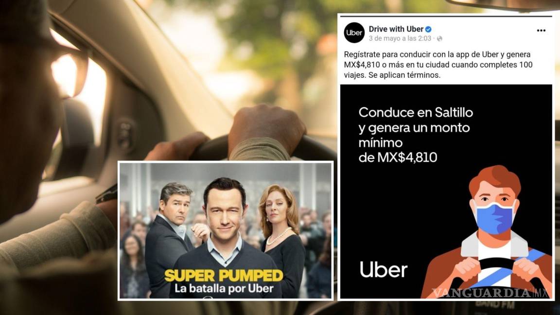 ¿Revive Uber en Saltillo? App busca conductores en la ciudad tras estrenar serie
