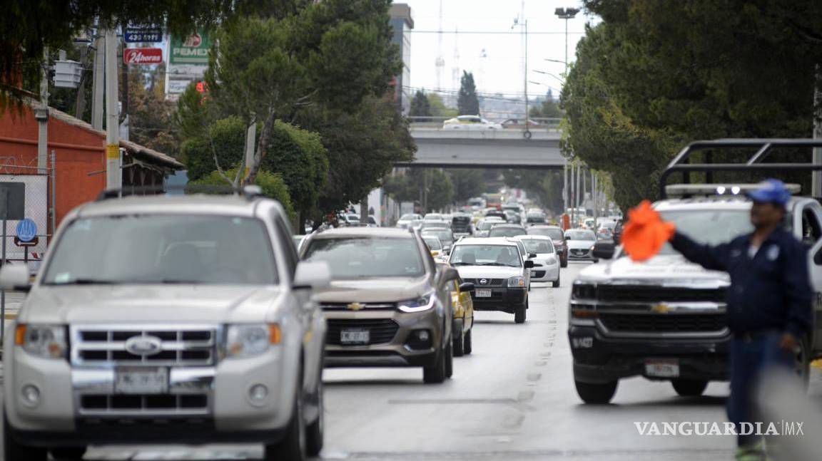 ¿Sufres el tráfico en Saltillo? Y eso que el municipio no es de los más congestionados por autos