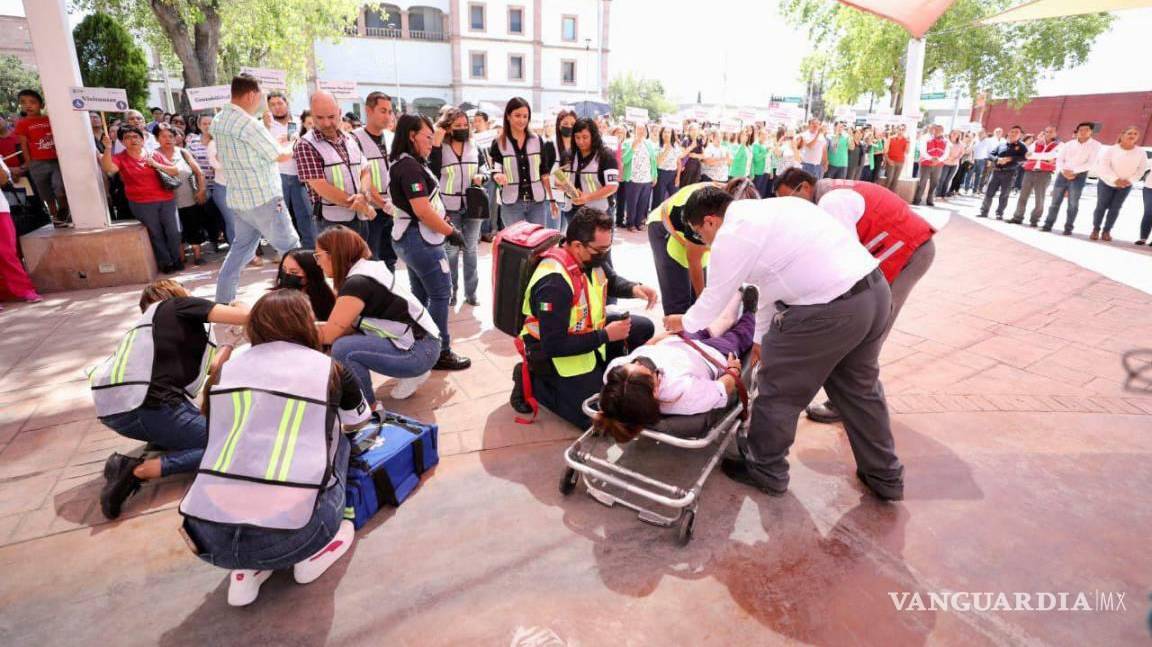 Anuncia Protección Civil tres mil simulacros en Coahuila para 19 de septiembre