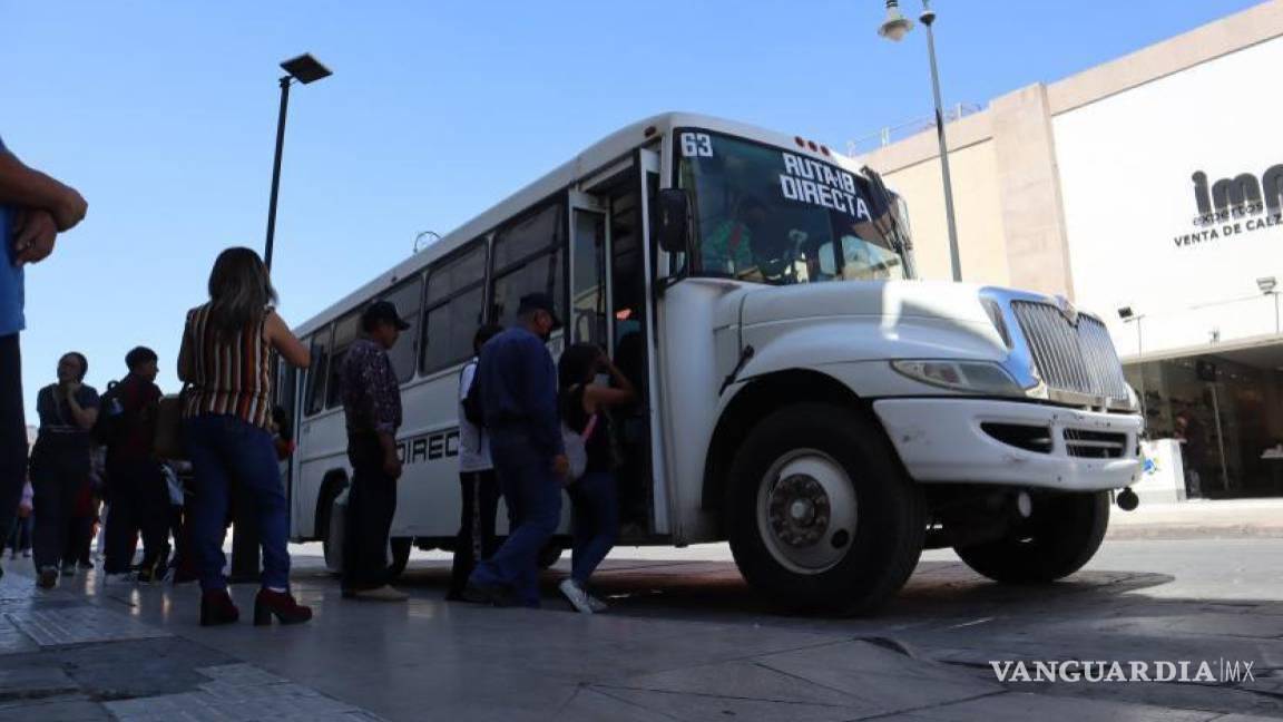 $!El transporte acumula muchas quejas en Saltillo.