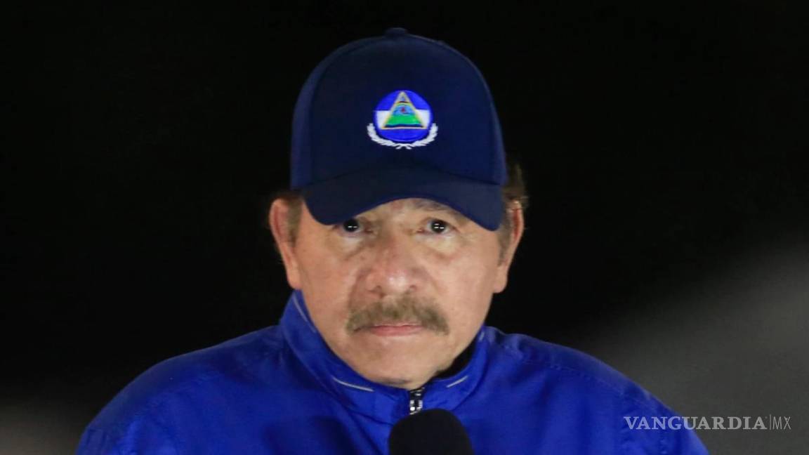 $!El presidente de Nicaragua, Daniel Ortega, habla durante la ceremonia de inauguración de un paso elevado en Managua, Nicaragua, el 21 de marzo de 2019.