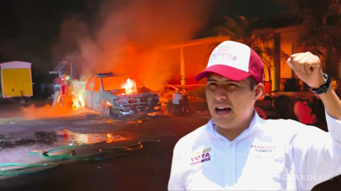 Incendian camioneta y dañan casa de campaña de candidato de Morena en Jilotepec; señalan a candidato de MC