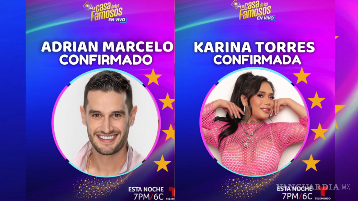 Adrián Marcelo y Karina Torres: ¿serán las nuevas estrellas de ‘La Casa de los Famosos All Stars’?