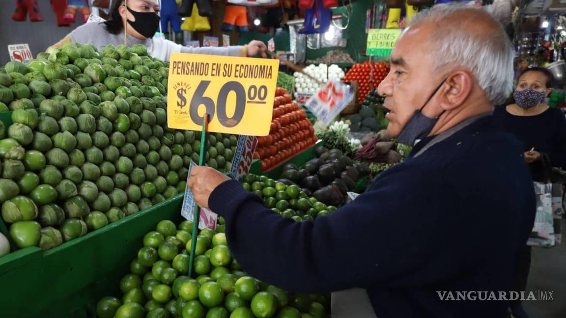 Inflación se frena durante la primera mitad de marzo y alcanza 7.12%; baja el precio del huevo, pollo y gas LP