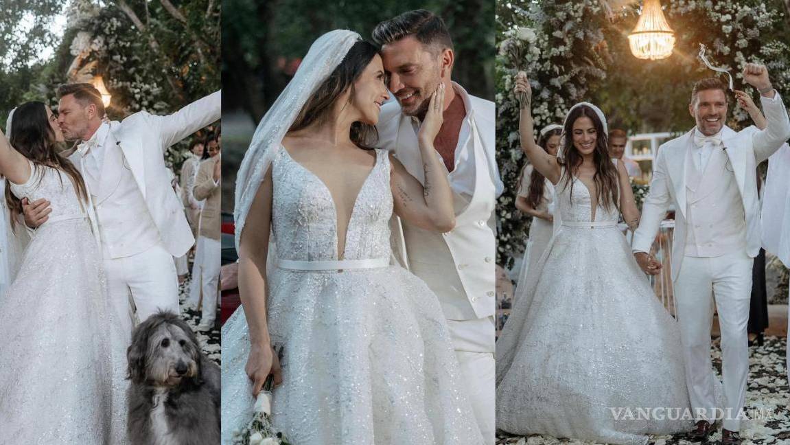 ¡Qué vivan los novios! Se casan Julián Gil y Valeria Marín en Puerto Rico