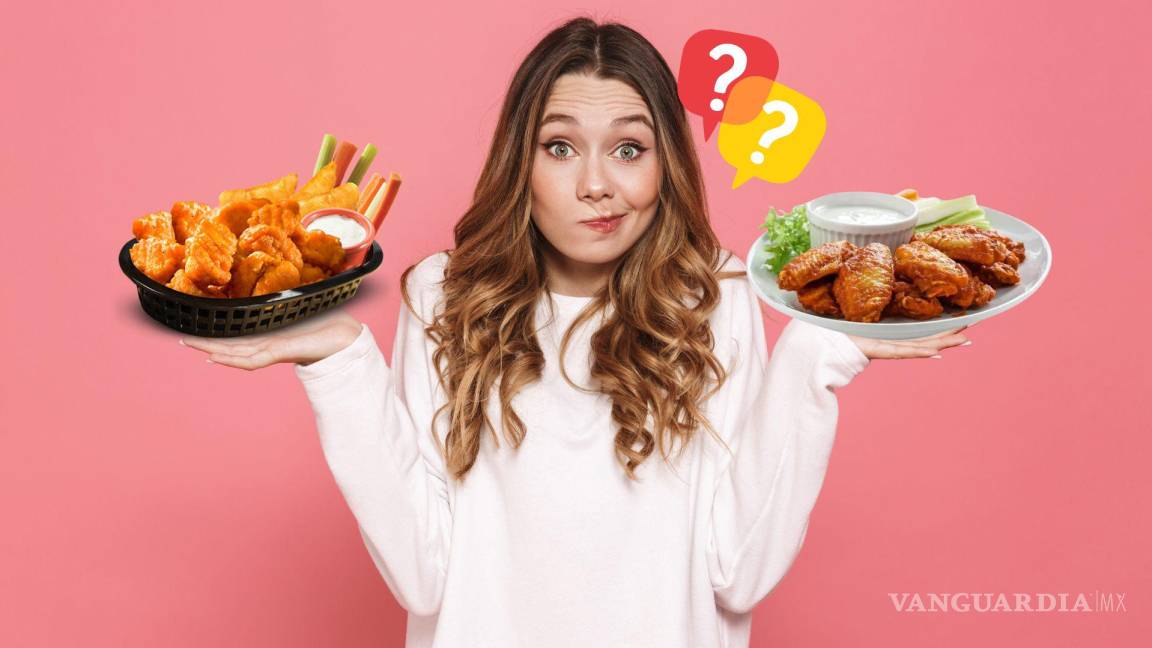 ¿Boneless o alitas de pollo? Descubre qué es MEJOR y más SALUDABLE