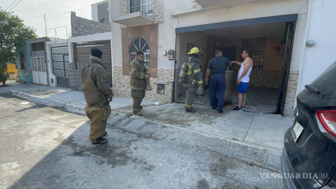 Saltillo: presunta pelea de gatos desata fuga de gas y flamazo en una vivienda