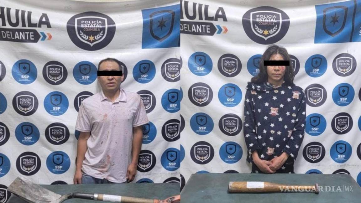 Agrede pareja a policías con bate y pala en la colonia Guayulera, en Saltillo; un oficial herido