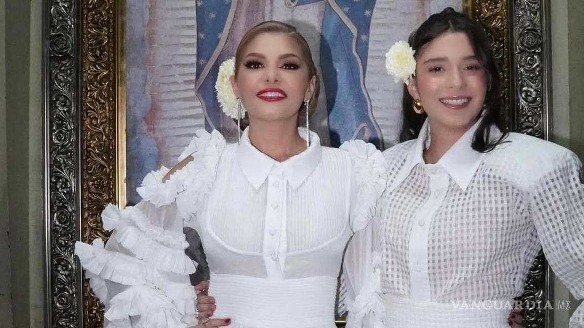 ¡Lo hizo de nuevo!... Así cantó Itatí Cantoral a la Virgen de Guadalupe ¿Qué tema interpretó?