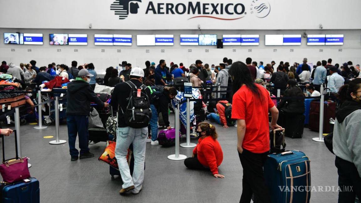 Profeco ‘balconea’ a Aeroméxico por retrasos en el AICM, aerolínea responde que es la más puntual
