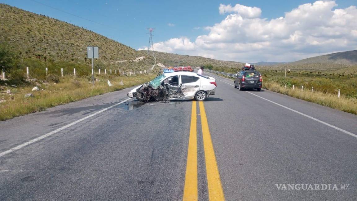 $!Su estado de salud se reporta como estable y al lugar del percance acudió personal de Guardia Nacional, (GN) a tomar conocimiento.