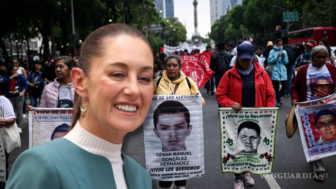 Sheinbaum se reunirá con padres de los 43 normalistas de Ayotzinapa; luego de reunión con AMLO