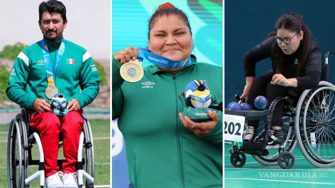 México escala en el medallero de los Juegos Parapanamericanos Santiago 2023; ya son 18 preseas doradas