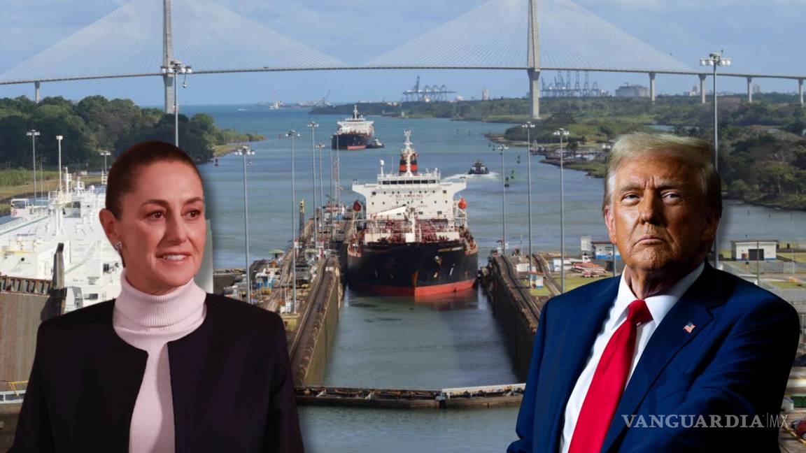 Sheinbaum se solidariza con Panamá ante amenaza de Trump por retomar control del Canal