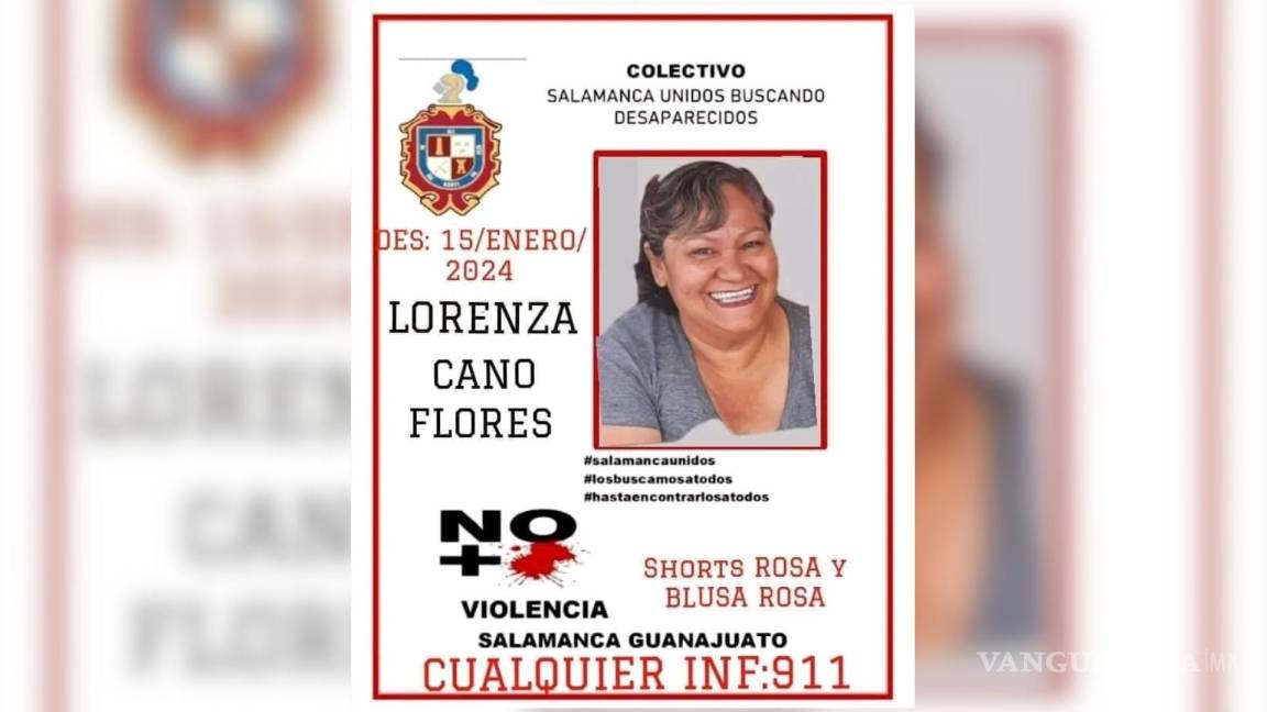 Privan de la libertad a Lorenza Cano Flores, buscadora de Guanajuato y asesinan a su familia