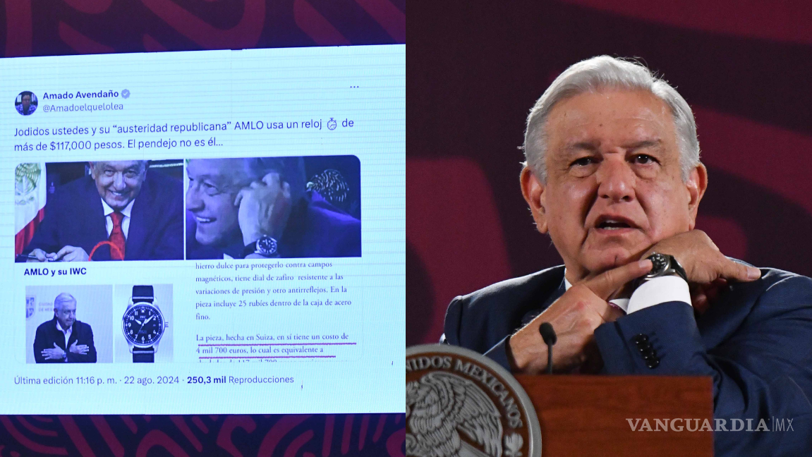 Tras polémica, AMLO anuncia que rifará uno de sus relojes al finalizar su mandato: ¿quiénes podrán participar?