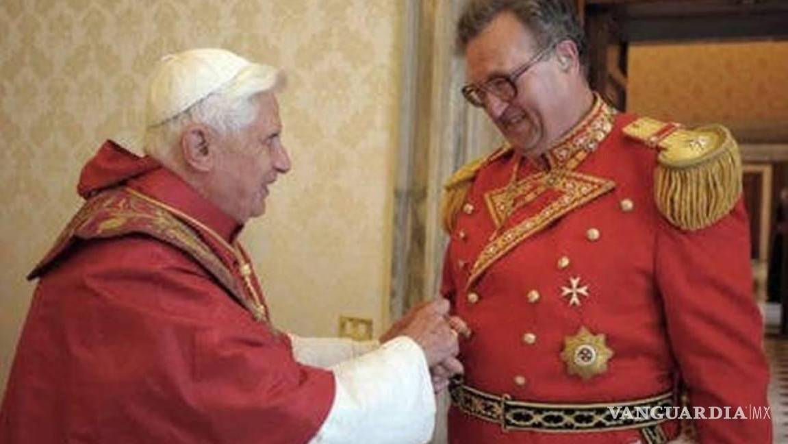 $!Heredero de Habsburgo e Iturbide ante Benedicto XVI.