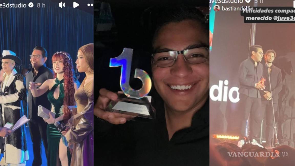 ¡De Saltillo para el internet! Gana ‘El Arqui Juve 3D Studio’ premio en los TikTok Awards 2025