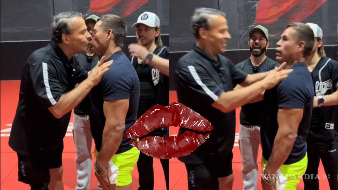 Bendice Alfredo Adame a Konan Big con beso de la suerte