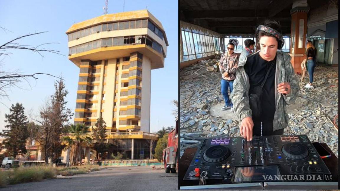 ¿Un ‘rave’ en Hotel La Torre? Graban supuesto video musical de un DJ en las ruinas del lugar