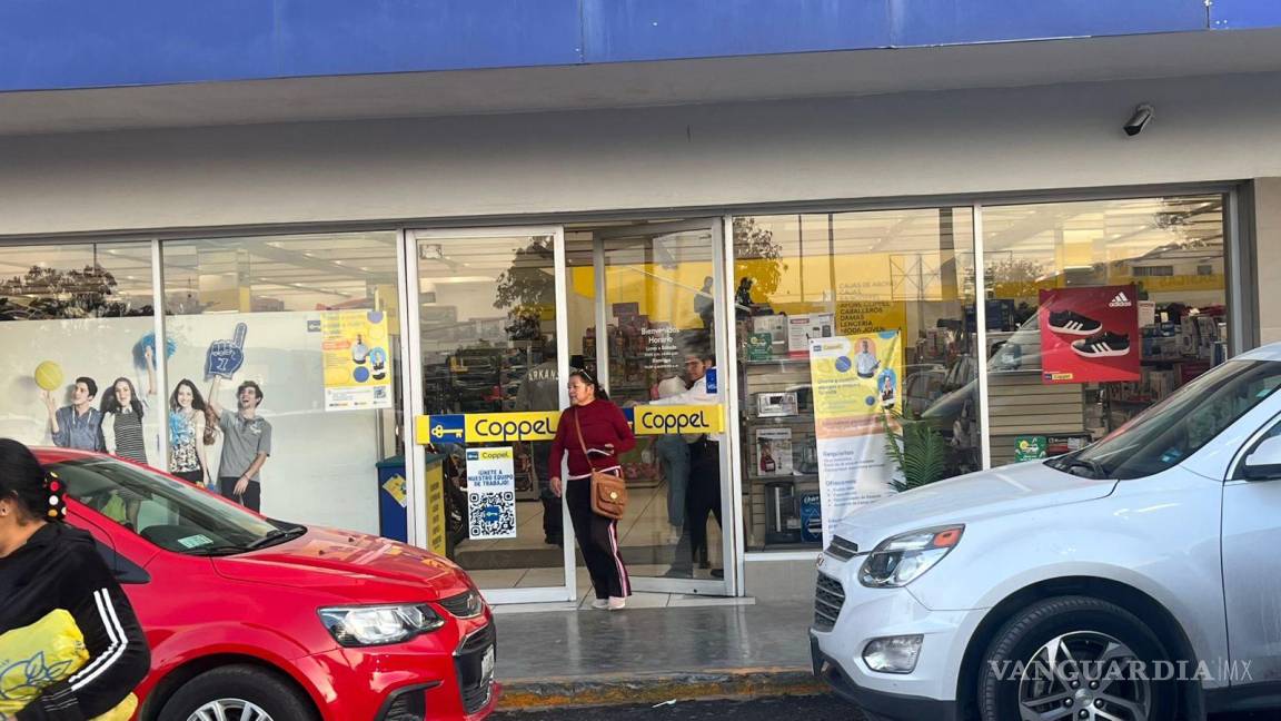 Coppel descalabra a dos clientes en Saltillo; están bien