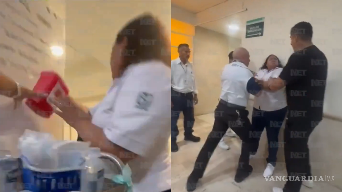 Enfermera del IMSS en Ciudad Juárez ataca y amenaza a sus compañeros con jeringas usadas