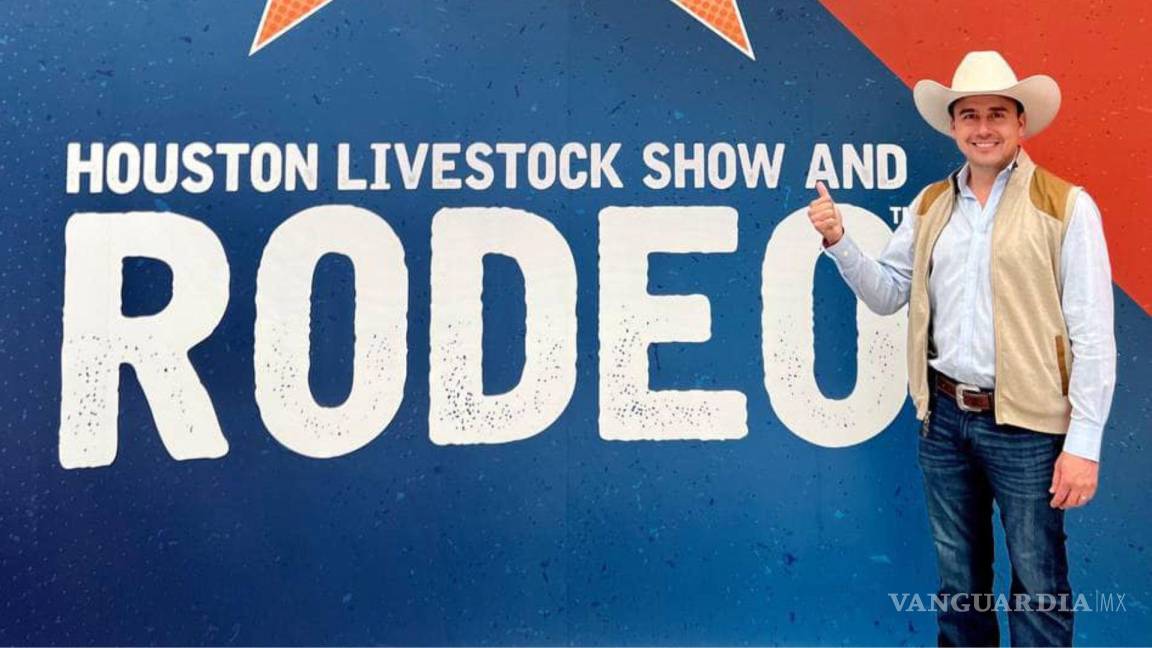 Manolo Jiménez va al Houston Livestock Show and Rodeo por ideas para festival coahuilense