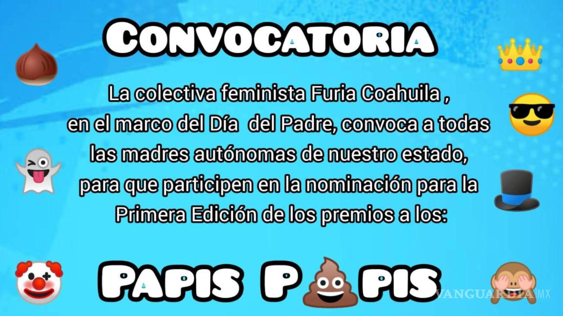 Previo al Día del Padre, colectiva feminista de Coahuila prepara ‘funa’ a padres irresponsables; convocan a premiación