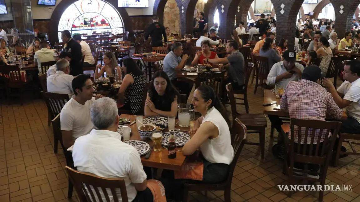 Buen sabor para los restaurantes, megapuente impulsa consumo en Saltillo