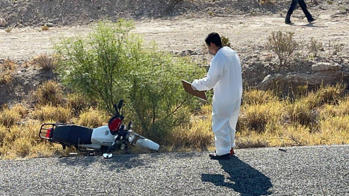 Muere joven tras caer de motocicleta en Ramos Arizpe; no portaba casco de seguridad