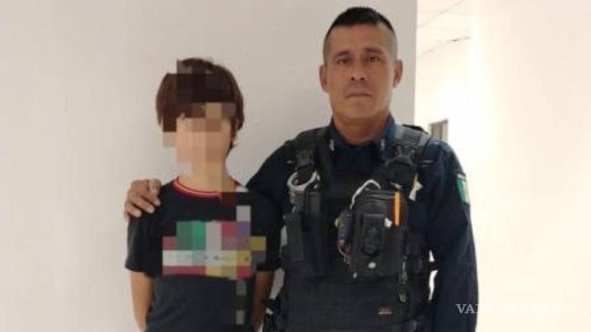 Nuevo León: Rescatan a menor que escapó de casa por una discusión por sus bajas calificaciones