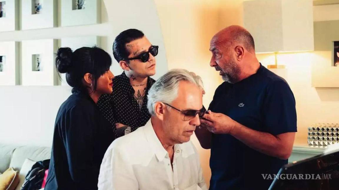 Celebra con talento mexicano... ¿Por qué Andrea Bocelli invitó a Christian nodal a su gala de aniversario?
