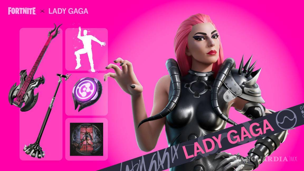 ¡Disponible para pelear! Llega Lady Gaga a Fortnite; formará parte del ‘Fortnite Festival’