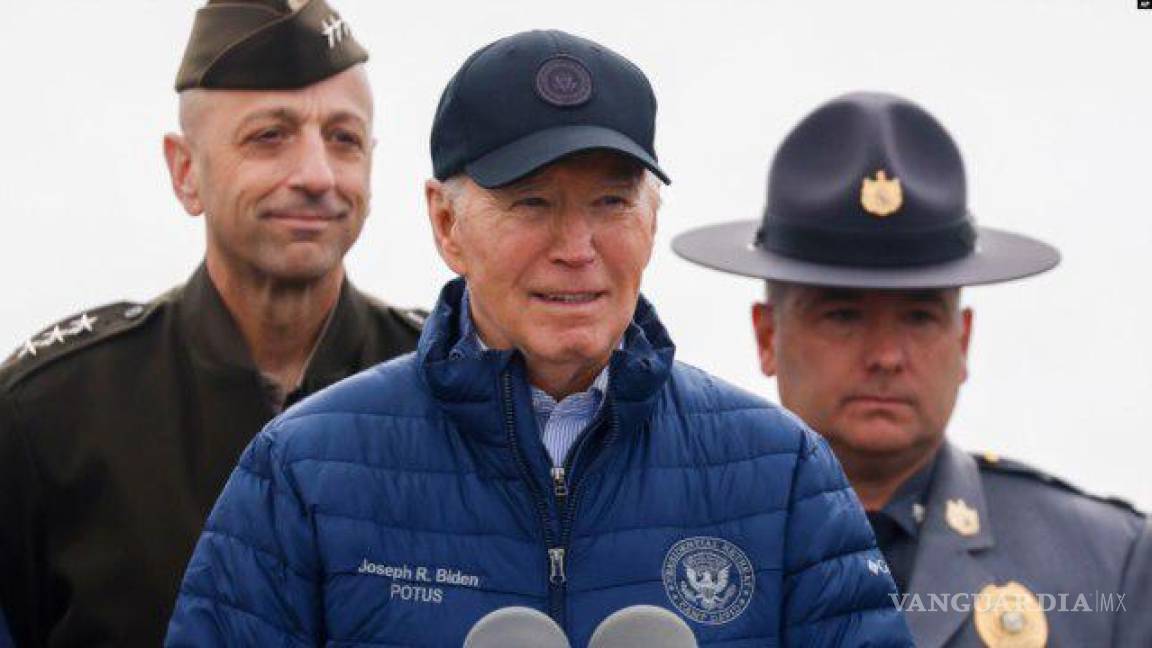 Por primera vez, el Presidente de Estados Unidos, Joe Biden, visitó el puente colapsado de Baltimore
