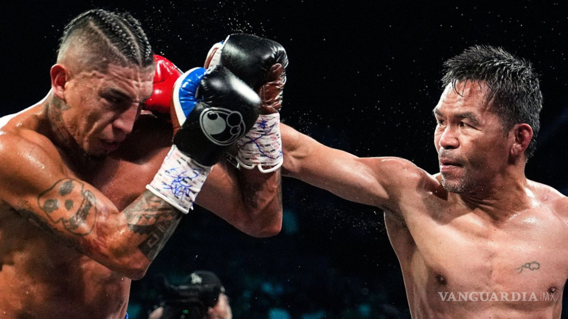 Manny Pacquiao empata con Mario Barrios en su regreso al boxeo y desata polémica en Las Vegas