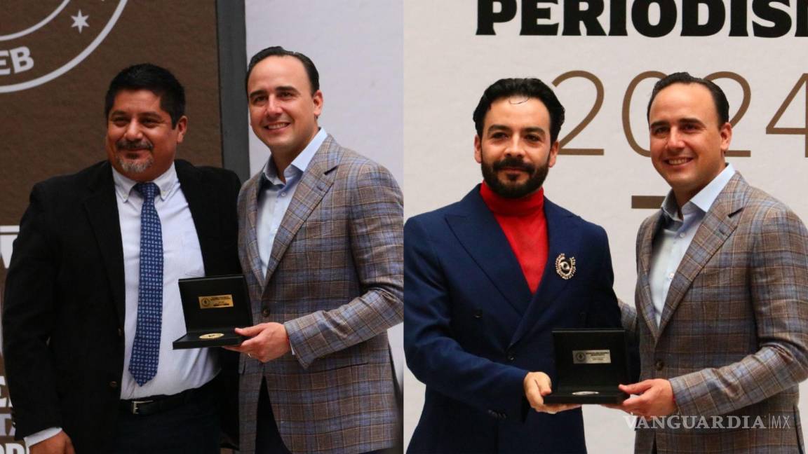 Reciben Premio Estatal de Periodismo 2024 tres periodistas de VANGUARDIA