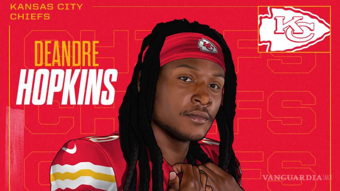 DeAndre Hopkins es el nuevo receptor de los Chiefs de Kansas City