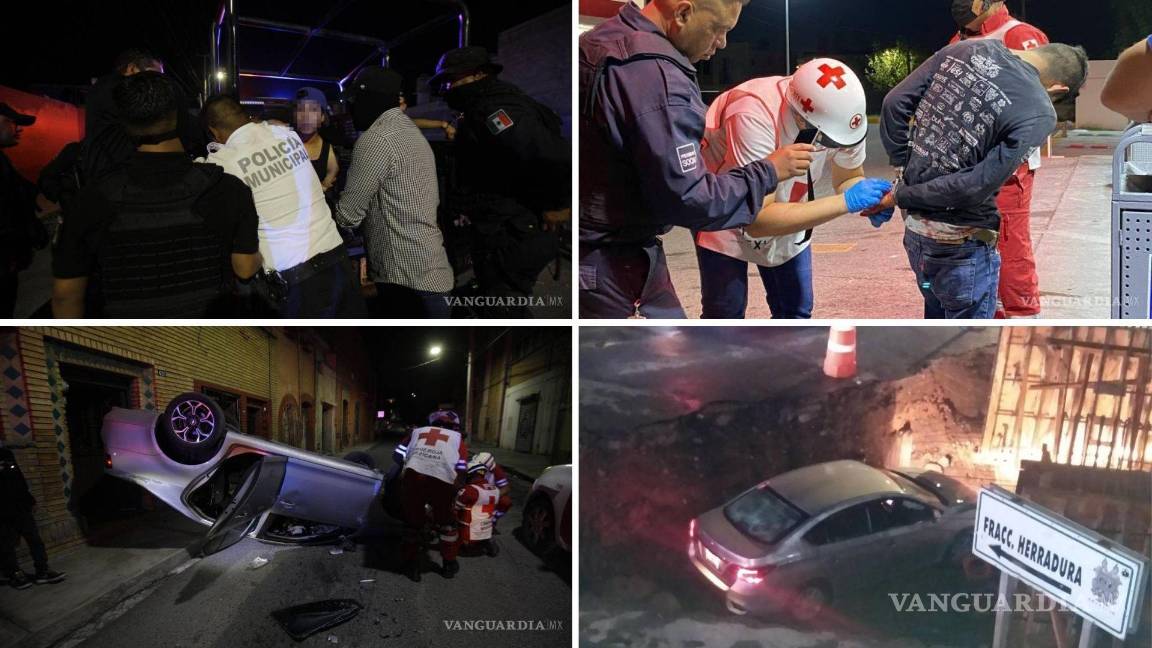 Muertes por atropello, asaltos, riñas y choques; el saldo de un fin de semana en Saltillo