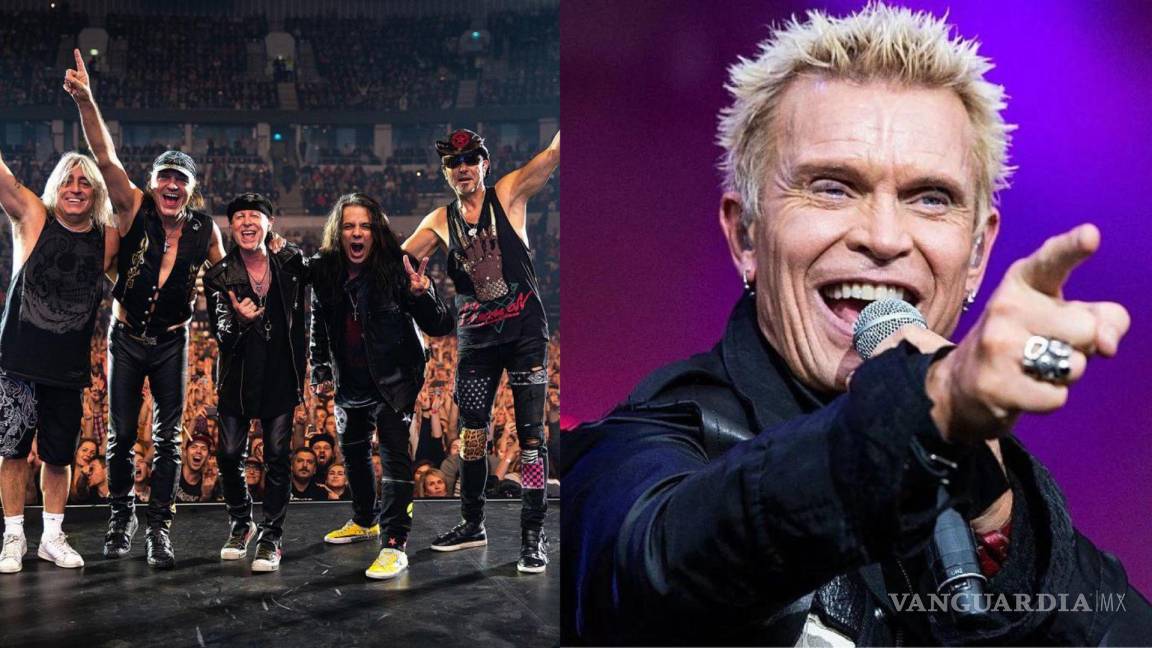 Otro que se va... Scorpions cancela su presentación en el ‘Vive Latino 2024’; los reemplaza Billy Idol