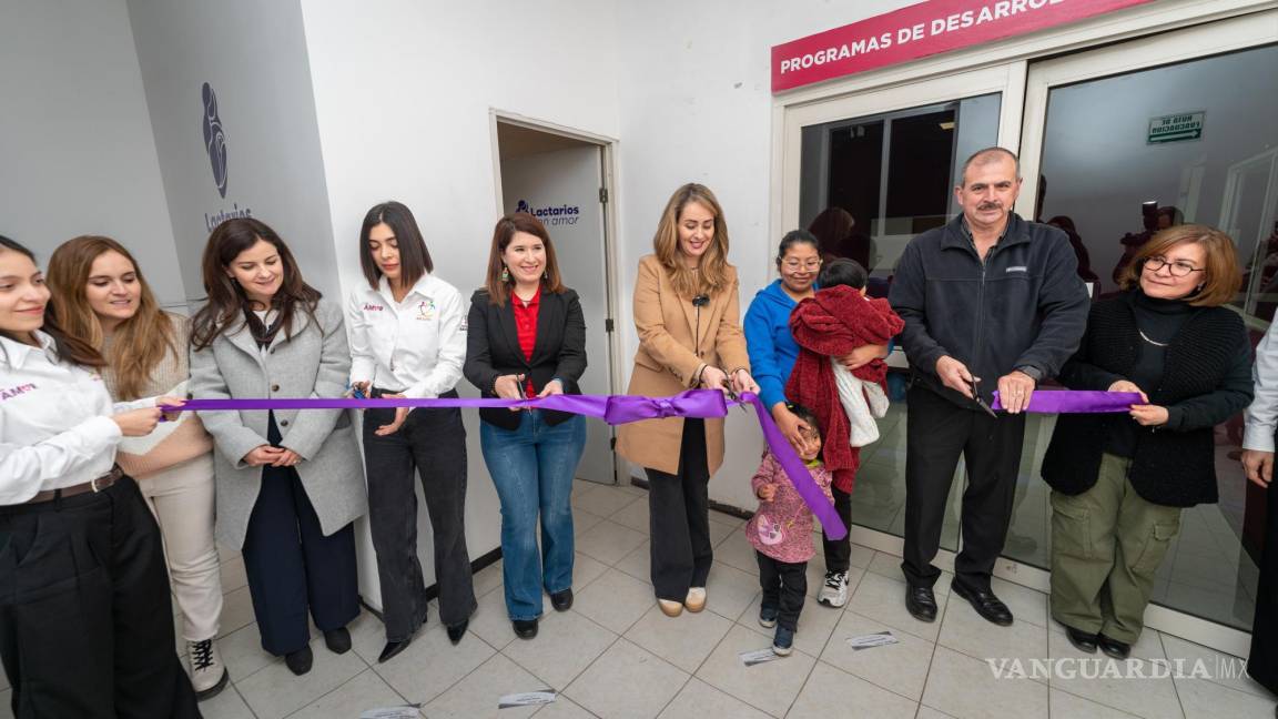 DIF Saltillo inaugura el ‘Lactario con amor’, para dignificar la lactancia materna