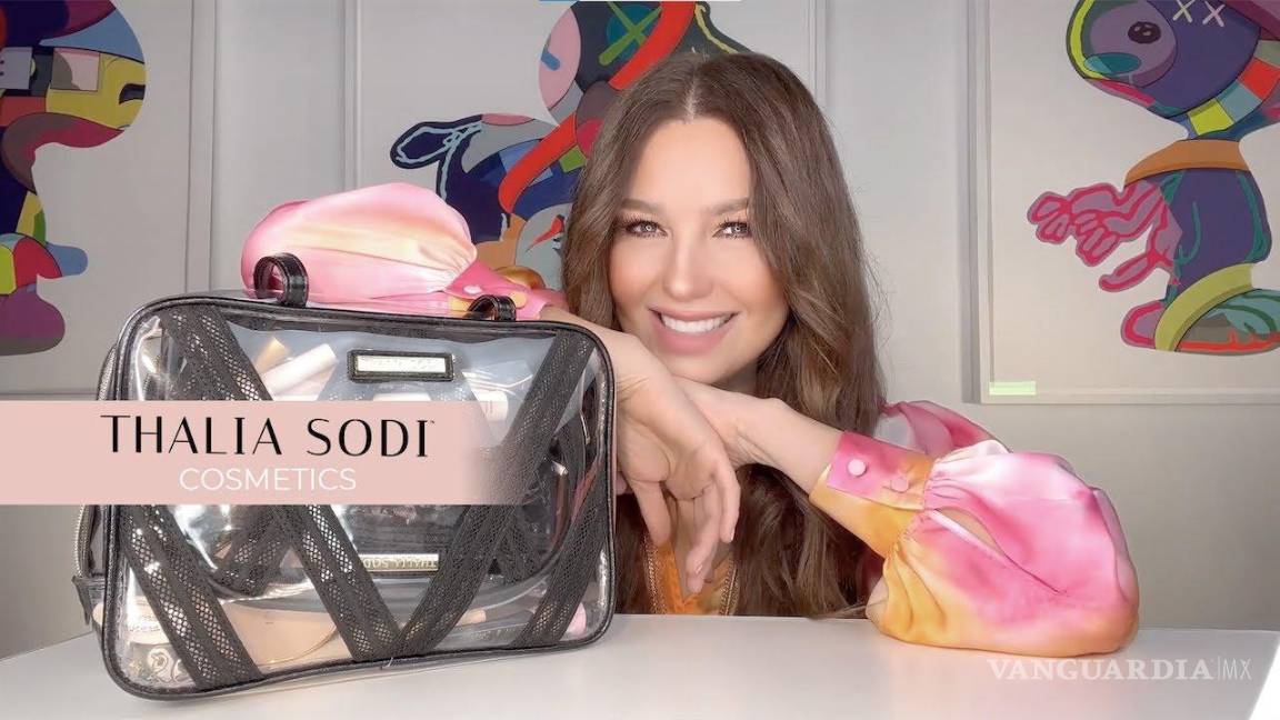 Thalía lanza su línea de cosméticos; hay labiales de 50 pesos