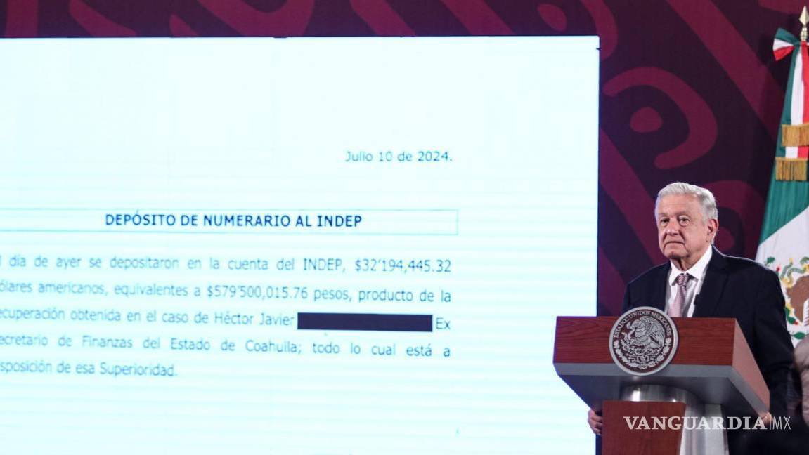 Coahuila: ¿Quién recibió la transferencia de los 579 millones de pesos de Javier Villarreal?