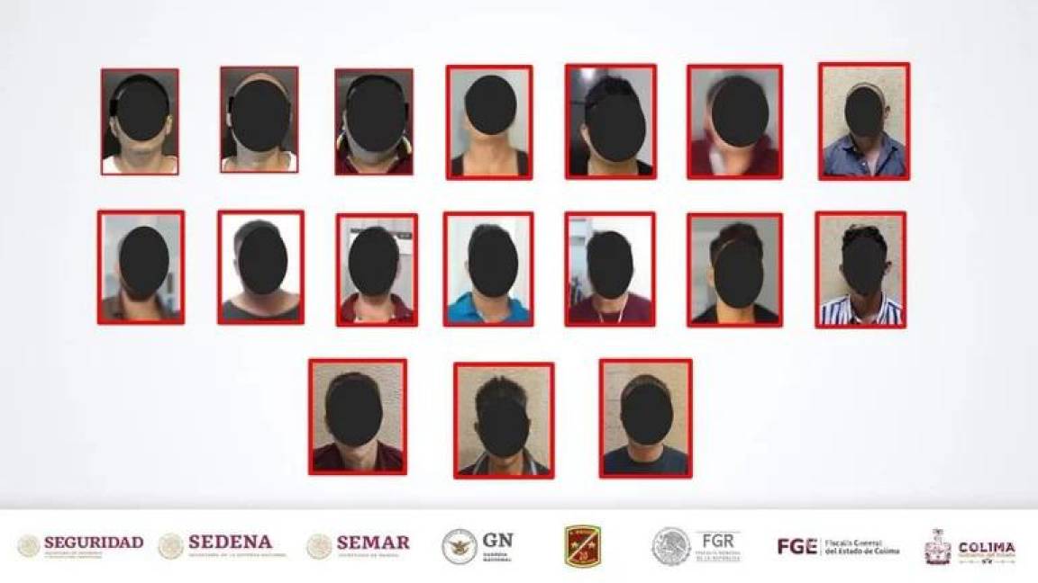 Ligados al CJNG los 17 detenidos por secuestro de Leticia y Katya en Colima